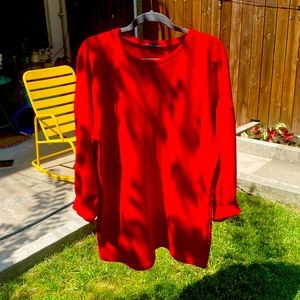ZARA RED - long sleeve dress!